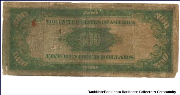 Banknote from USA year 1934