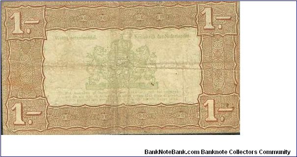 Banknote from Netherlands year 1938