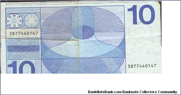 Banknote from Netherlands year 1968