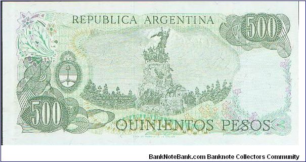 Banknote from Argentina year 1978