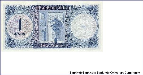 Banknote from Iraq year 1967