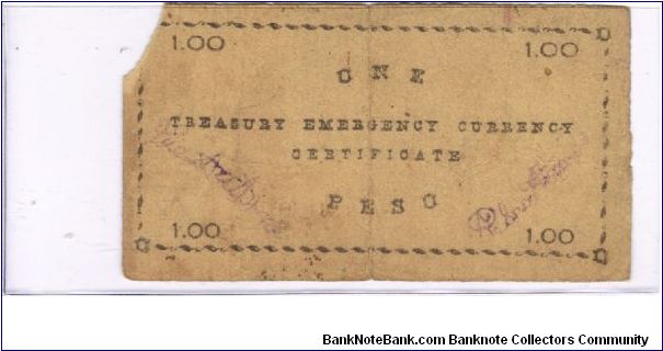 Banknote from Philippines year 1943