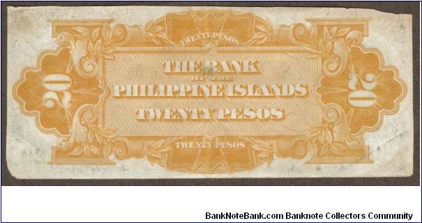 Banknote from Philippines year 1912