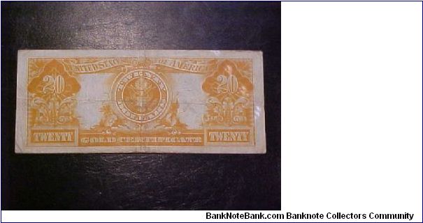 Banknote from USA year 1922