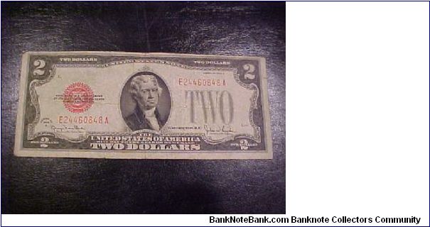 1928 G FR 1508 Clark-Snyder Banknote