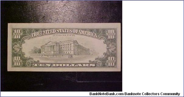 Banknote from USA year 1985