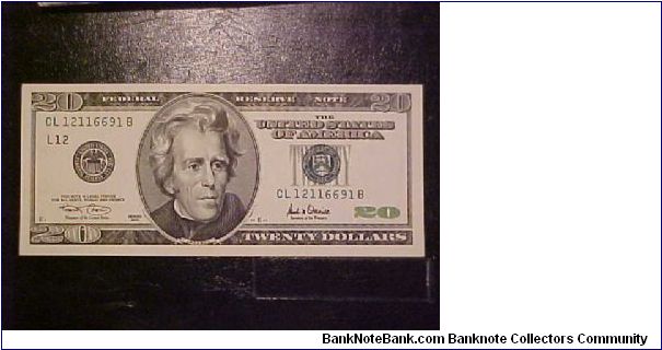 FR 2088-L Marin-O'Neill Banknote