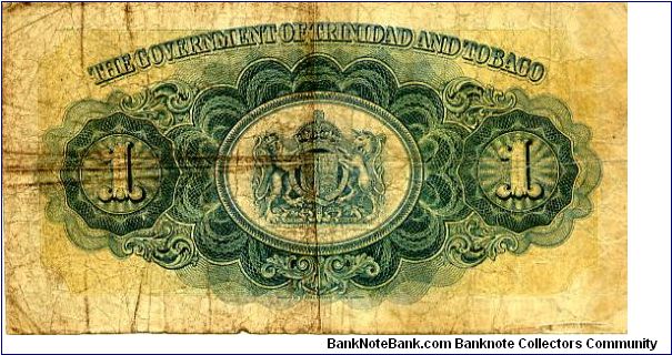 Banknote from Trinidad and Tobago year 1942