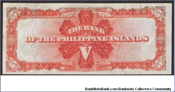 Banknote from Philippines year 1912