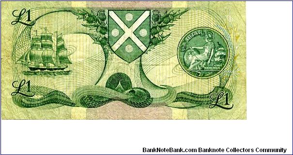 Banknote from Scotland year 1983
