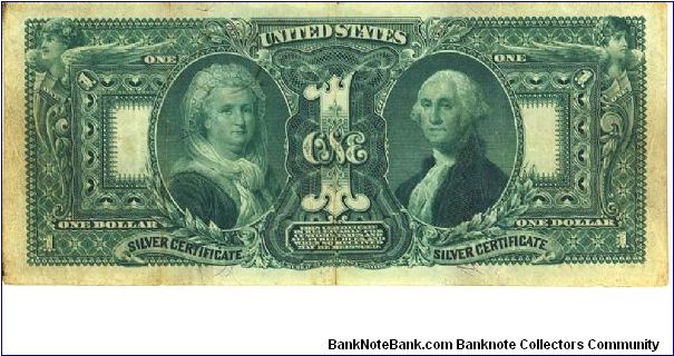 Banknote from USA year 1896