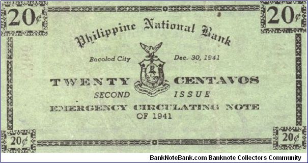 Banknote from Philippines year 1941