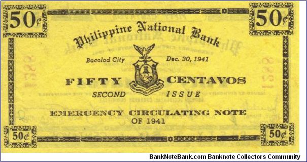 Banknote from Philippines year 1941