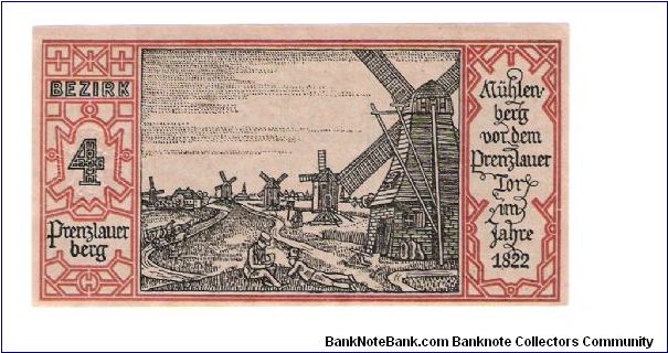 Banknote from Germany year 1921