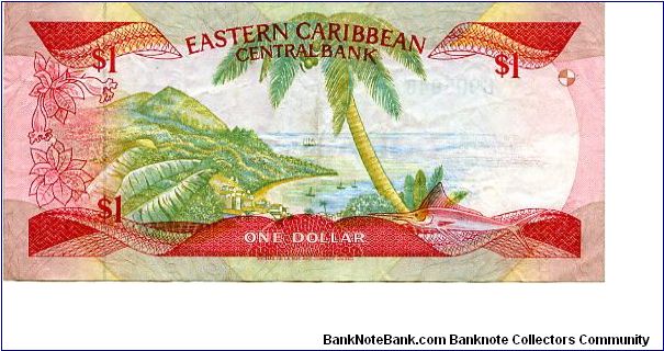 Banknote from Antigua and Barbuda year 1985