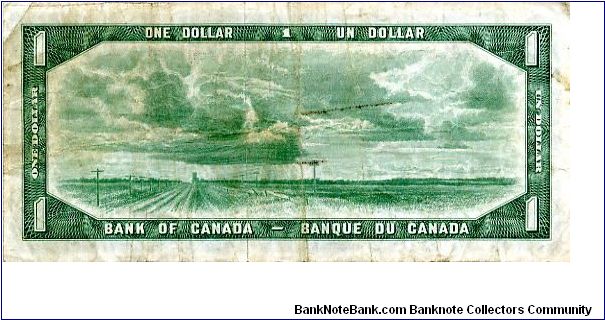 Banknote from Canada year 1954