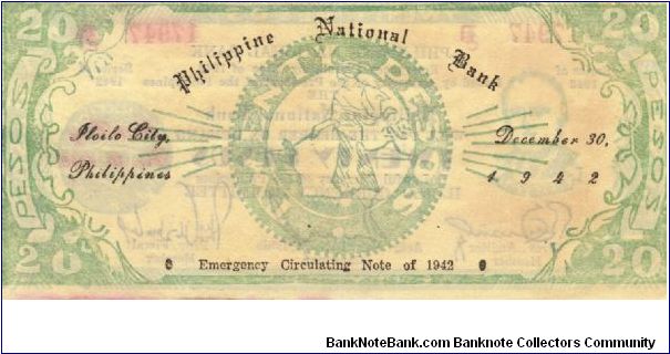 Banknote from Philippines year 1942