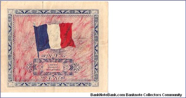 Banknote from France year 1944