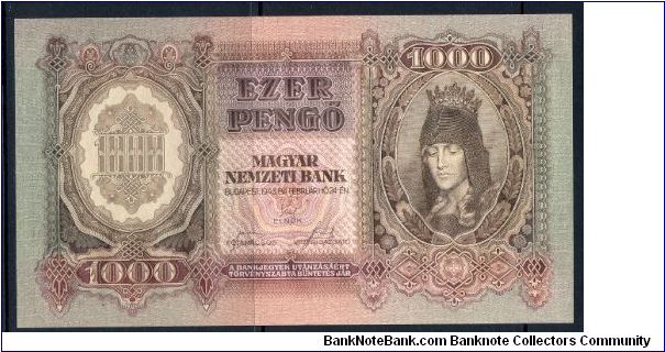 P-116 1000 pengo Banknote