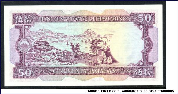 Banknote from Macau year 1981