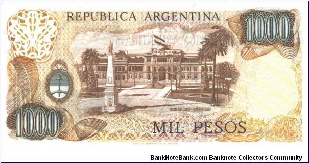 Banknote from Argentina year 19761983