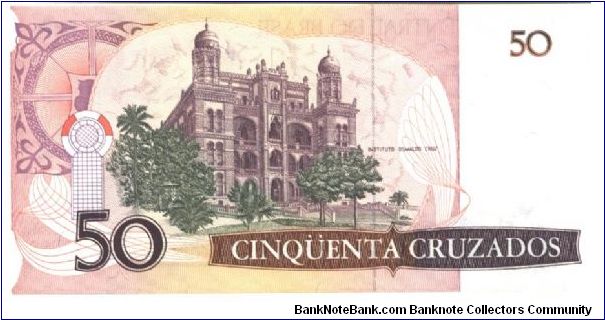 Banknote from Brazil year 19861988