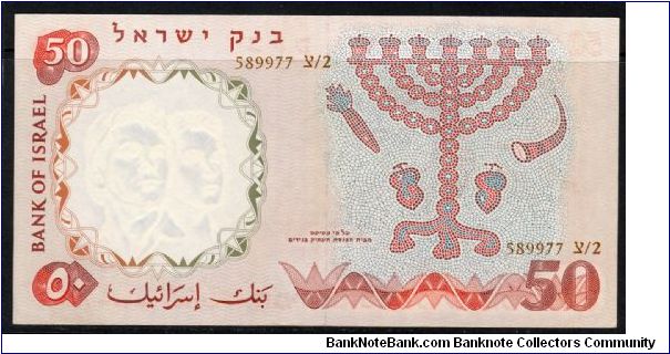 Banknote from Israel year 1960