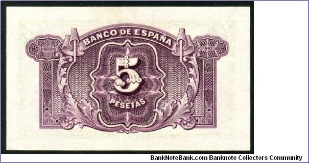 Banknote from Spain year 1935