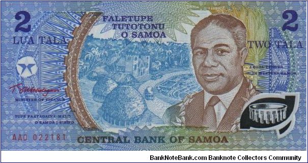 2 Tala Banknote