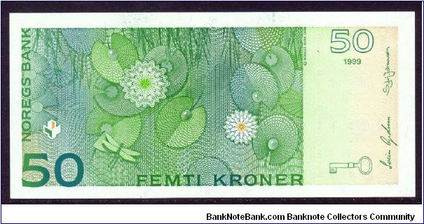 Banknote from Norway year 1999