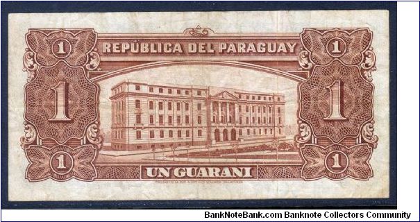 Banknote from Paraguay year 1952