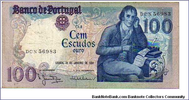100 Escudos - pk# 178c - 31.01.1984 - (1980-1985) Banknote