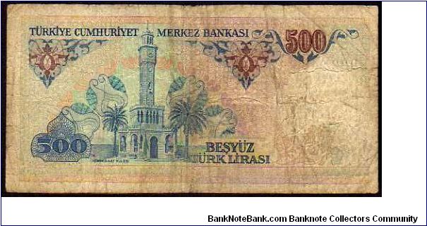 Banknote from Turkey year 1984