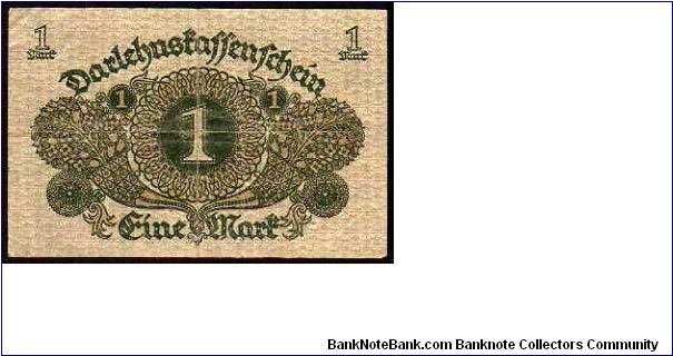 Banknote from Germany year 1920