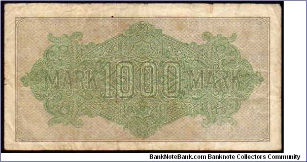 Banknote from Germany year 1922