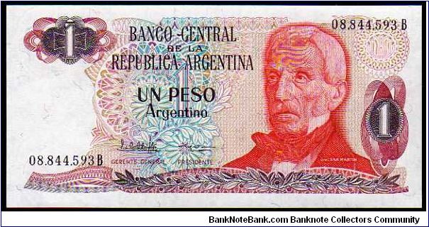 1 Peso - Pk 311 Banknote