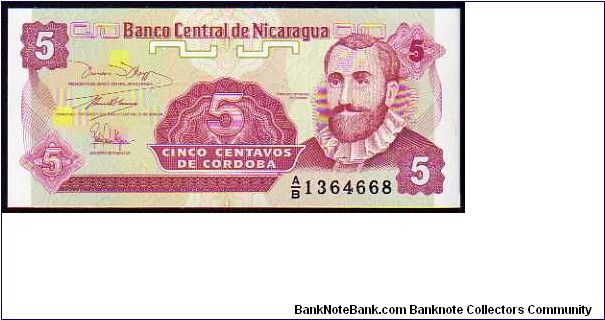 5 Centavos - Pk 168 a (1) Banknote