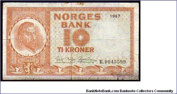10 Krone
Pk 31d Banknote