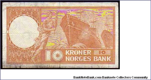 Banknote from Norway year 1967