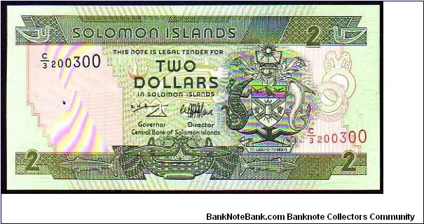 2 Dollars
Pk 18 Banknote