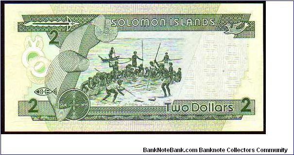 Banknote from Solomon Islands year 1997