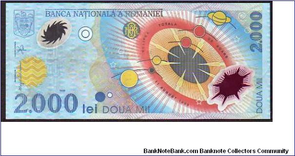 2000 Lei
Pk 111 Banknote