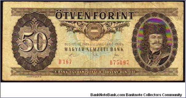 50 Forint
Pk 170 Banknote