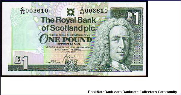 1 Pound __
Pk 351e Banknote