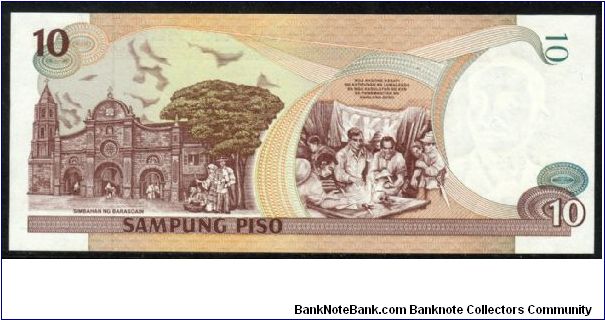 Banknote from Philippines year 1998
