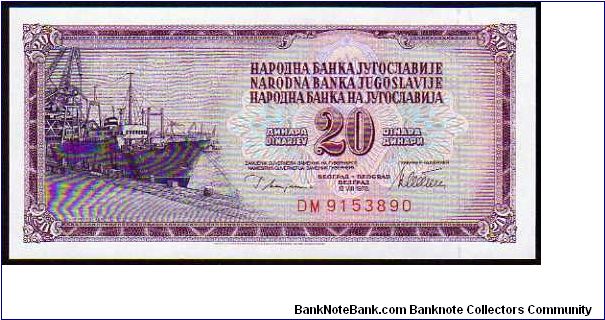 20 Dinara

Pk 88a Banknote