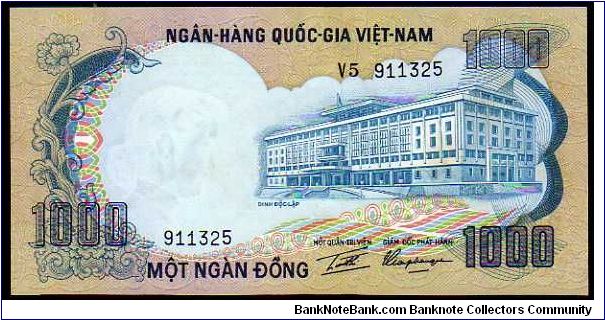 (Vietnam - South)

1000 Dong
Pk 34 Banknote