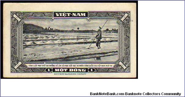 Banknote from Vietnam year 1955