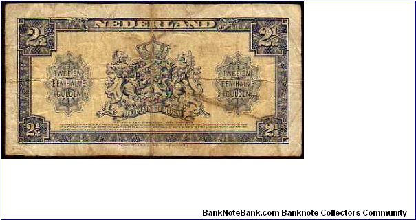 Banknote from Netherlands year 1945