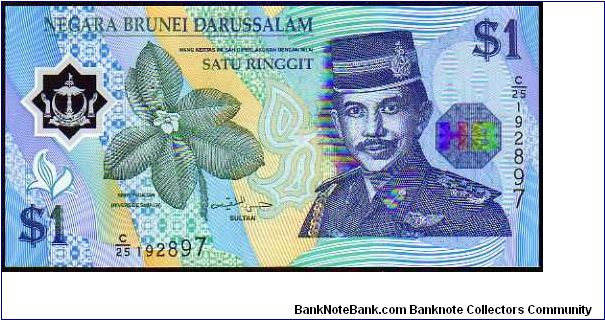 1 Ringgit__
Pk 22__
Polymer
 Banknote